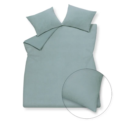 Afbeelding van Vandyck PURITY 79 LINEN 100% 200x200/220 + 2x 60x70 pearl blue