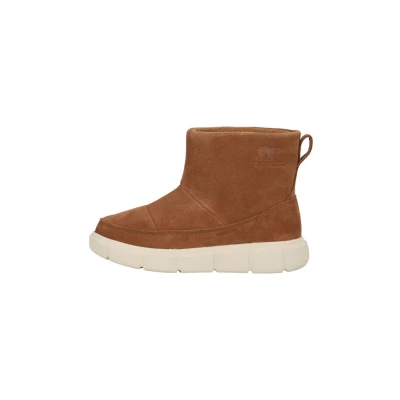 Afbeelding van Sorel Vrouwen Explorer 3 Slip On Waterdichte Fashion Boot, Velvet Tan, Krijt, 5 UK, Tan 38 EU