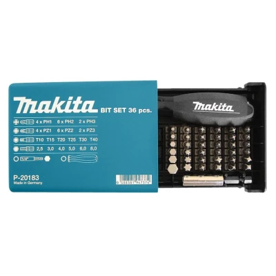Afbeelding van Makita Schroefbit Set 38 Delig P 20183