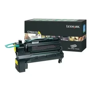 Afbeelding van Lexmark C792A1YG Toner Geel