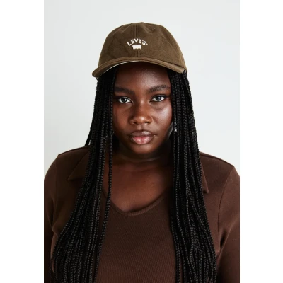 Afbeelding van Levi&#039;s LAZY GIRL LOGO Pet, Dames, Maat: One Size, Dark brown