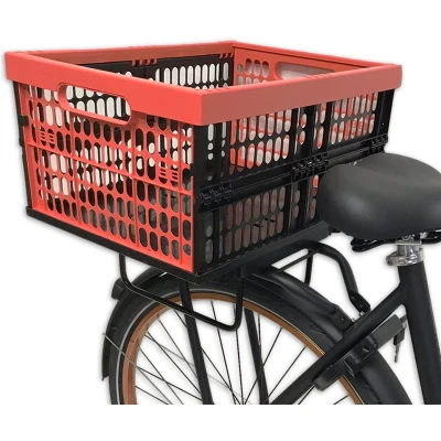Afbeelding van Plates 4 Bikes Travel Set: Vouwkrat + Multi Plaat Tassenbeugels
