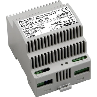 Afbeelding van Comatec PSM4/48.24 DIN rail netvoeding 24 V/DC 2 A 48 W Inhoud: 1 stuk(s)