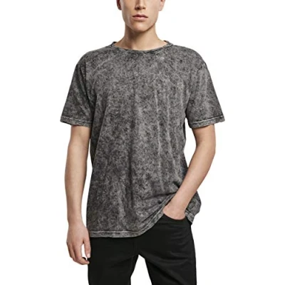 Afbeelding van Build Your Brand Acid washed Heren T shirt grijs L