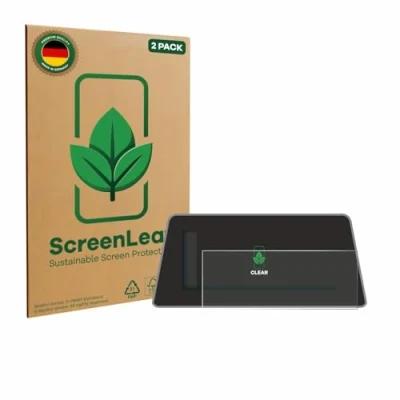 Afbeelding van ScreenLeaf Screenprotector voor BMW 5 G30/G31 Navigation Business 2017 2019 Duurzame schermbescherming Folie Beschermfolie transparant (2 Stuks)
