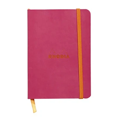 Afbeelding van Rhodiarama Softback notitieboek, A5 Gevoerd. A6 Framboos