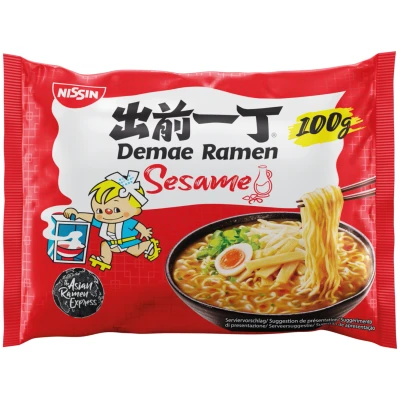 Afbeelding van Nissin Sesamolie Smaak Instant Noedels 100 g (Pack van 30)