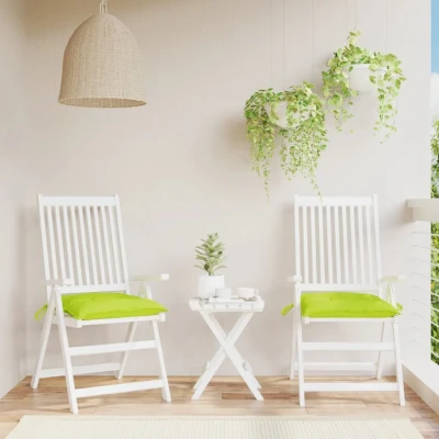 Afbeelding van Palletkussens 2 st 50x50x7 cm oxford stof felgroen