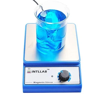 Afbeelding van INTLLAB Magnetische roerder RVS Mixer met roerstang (geen verwarming) Max Roeren Capaciteit: 3000ml
