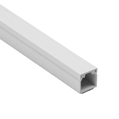 Afbeelding van D Line 1D1616W vierkante kabelkanaal, zelfklevend, (B) x 16 mm (H), 1 m, wit, 16x16mm 1m lengte