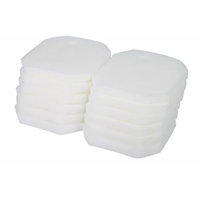 Afbeelding van LTWHOME Compatibele Filtervlies Wit Geschikt voor Eheim 2616225 Professioneel 2222/2324 en Ervaring 150/250/250T Aquariumfilter (12 Stuks)
