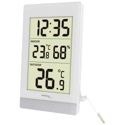 Afbeelding van WS 7039 temperatuurstation met kabelsonde, klassiek en tegelijkertijd modern