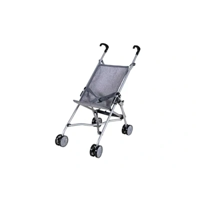 Afbeelding van knorr toys® Sim poppenwagen, grijs