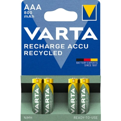 Afbeelding van Varta Recharge Accu AAA 4ST