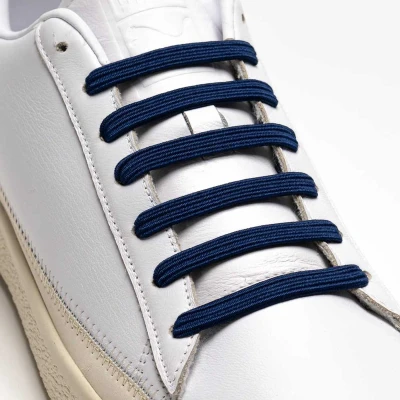 Afbeelding van U Lace Classic Elastische Veters Licht Marine Mix N Match Pack