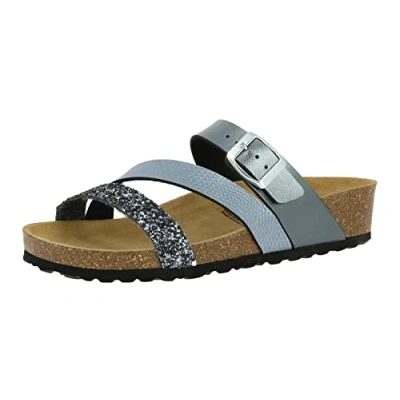 Afbeelding van NU 20% KORTING: Lico Slippers Natural Glitter