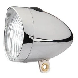 Afbeelding van Edge Koplamp Retro 3 led aan/uit incl. batterijen chroom