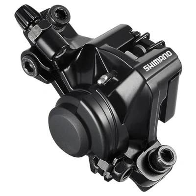 Afbeelding van Shimano Remklauw BR M375 Mechanisch Post Mount B01S zwart