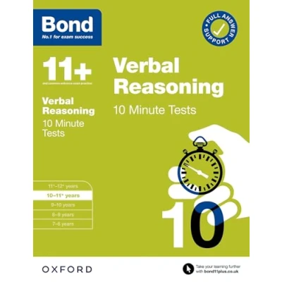 Afbeelding van Bond 11+: 11+ 10 Minute Tests Verbal Reasoning 11 years: For GL assessment and Entrance Exams