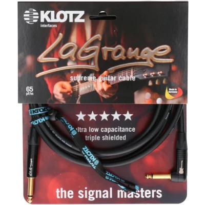 Afbeelding van Klotz LA GPR0450 LaGrange Supreme Guitar Cable 4,5 m Instrumentenkabel
