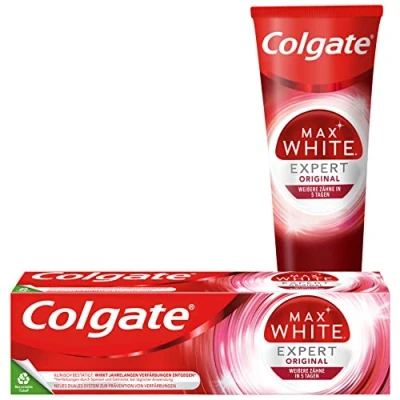 Afbeelding van Colgate Max White Expert Original Tandpasta, 75 ml Tandpasta voor witte tanden