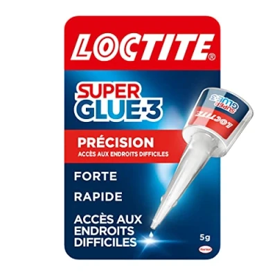 Afbeelding van Loctite Super Glue 3 precisie (5 g fles) sterke lijm voor nauwkeurige reparaties vloeibare alle materialen sneldrogende transparante
