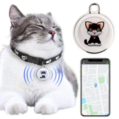 Afbeelding van Kexpery GPS tracker voor huisdieren, intelligente tracker, waterdicht, compatibel met honden