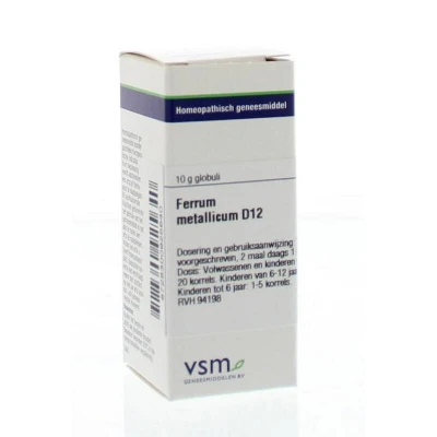 Afbeelding van Vsm Ferrum metallicum D12, 10 gram