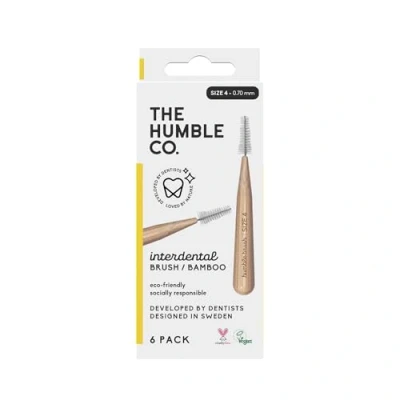 Afbeelding van Interdental borsteltje 6 st geel 0.70 mm