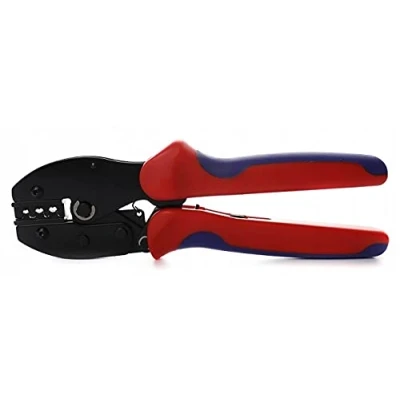 Afbeelding van Krimptang kabelklemtang (rood)