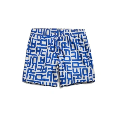 Afbeelding van G STAR Raw Dirik Letter ao Zwemshort, Meerkleurig (Whitebait Letters D24475 c331 g409), XL