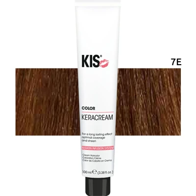 Afbeelding van KIS KeraCream Color Haarverf 100ml 7 E