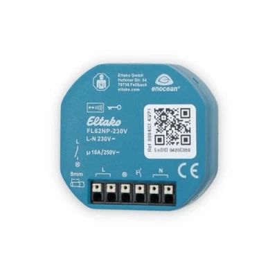 Afbeelding van Eltako funk schakelactor met impulsrelais functie 1 no contact 10a 250v ac 30100530