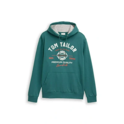 Afbeelding van Tom Tailor Hoodie sweatshirt met logoprint