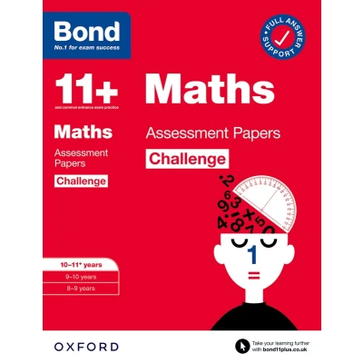 Afbeelding van Bond 11+: 11+ Maths Challenge Assessment Papers 10 11 years: Ready for the 2024 exam