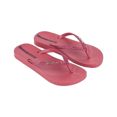 Afbeelding van Ipanema ANAT Lolita FEM teenslippers voor dames, rood/glitter rood, 43 EU, Red Glitter Red, EU