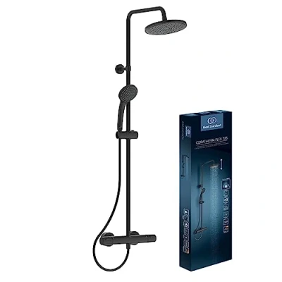 Afbeelding van Ideal Standard A7545XG Ceratherm T25 douchesysteem opbouw