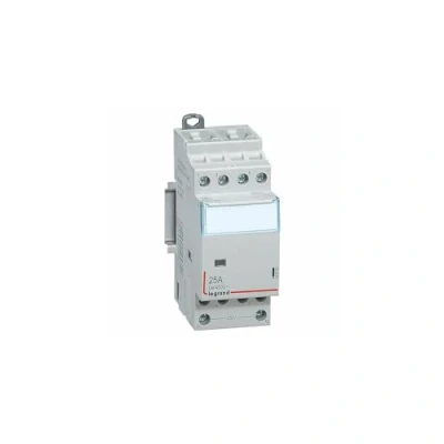Afbeelding van Legrand relais zonder manuele bediening 4no 25a 230vac 2 modules 412535