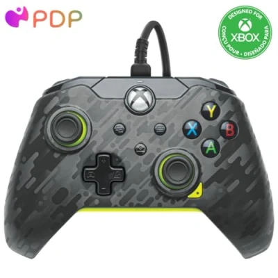 Afbeelding van PDP Wired Controller Electric Carbon