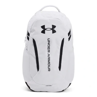 Afbeelding van Under Armour unisex adult Hustle 6.0 Rugzak Rugzak, (100) Wit/Zwart/Zwart, One Size,