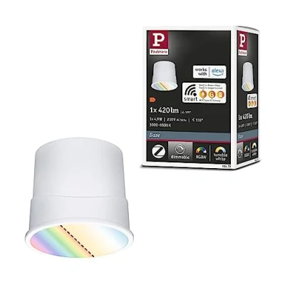 Afbeelding van Paulmann 92470 Base Coin LED inbouwlamp Energielabel: F (A G) 4.9 W Satijn