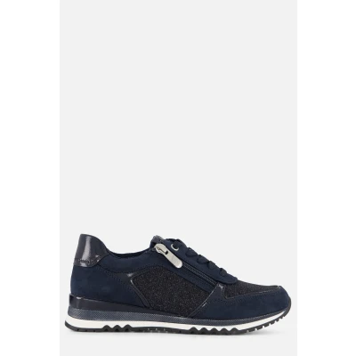 Afbeelding van Marco Tozzi Sneakers zwart Textiel Dames Maat 37