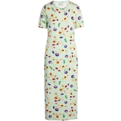 Afbeelding van ESSENZA Titia Fiorre Nachthemd Korte Mouw Subtle green L