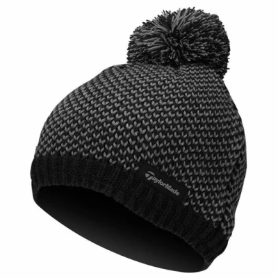 Afbeelding van Taylormade Unisex Beanie Zwart Grijs