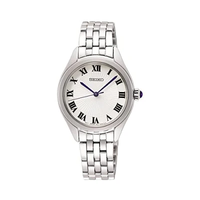 Afbeelding van Seiko SUR327P1 dameshorloge Quartz zilverkleurig 29 mm