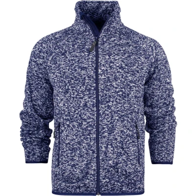 Afbeelding van James Harvest FLEECE VEST RICH HILL 2131503 marine mêlée L