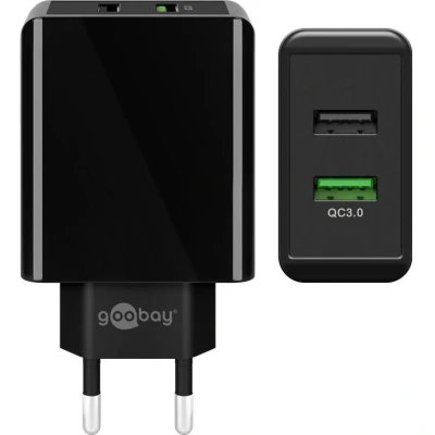 Afbeelding van USB A oplader 2000 mA Goobay