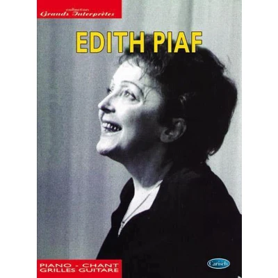 Afbeelding van Hal Leonard Edith Piaf Collection Grands Interprètes songboek voor piano, gitaar en zang