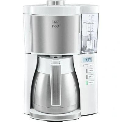 Afbeelding van Melitta Filterkoffieapparaat LOOK® Therm Timer 1025 17 wit, 1,25 l