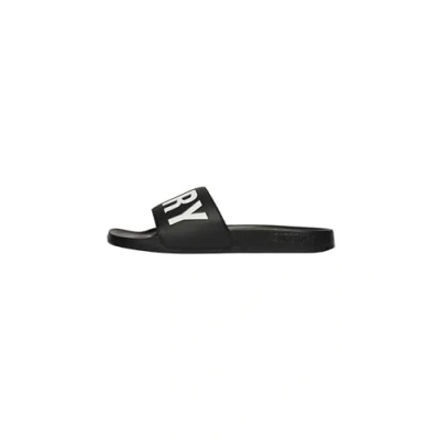 Afbeelding van Superdry Vrouwen Vegan Core Badslippers Zwart Grootte: 7 8